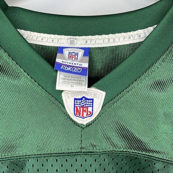 REEBOK AUTHENTIC BRETT FAVRE NEW YORK JETS JERSEY FTL-04-196 - Picture 6 of 6